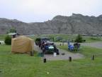 Camp for night 1 in Glendive, MT