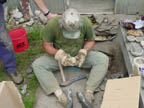 Steve cracking concretions