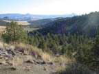 On the ridge overlooking camp