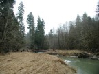 Turn around point on Salmon Creek